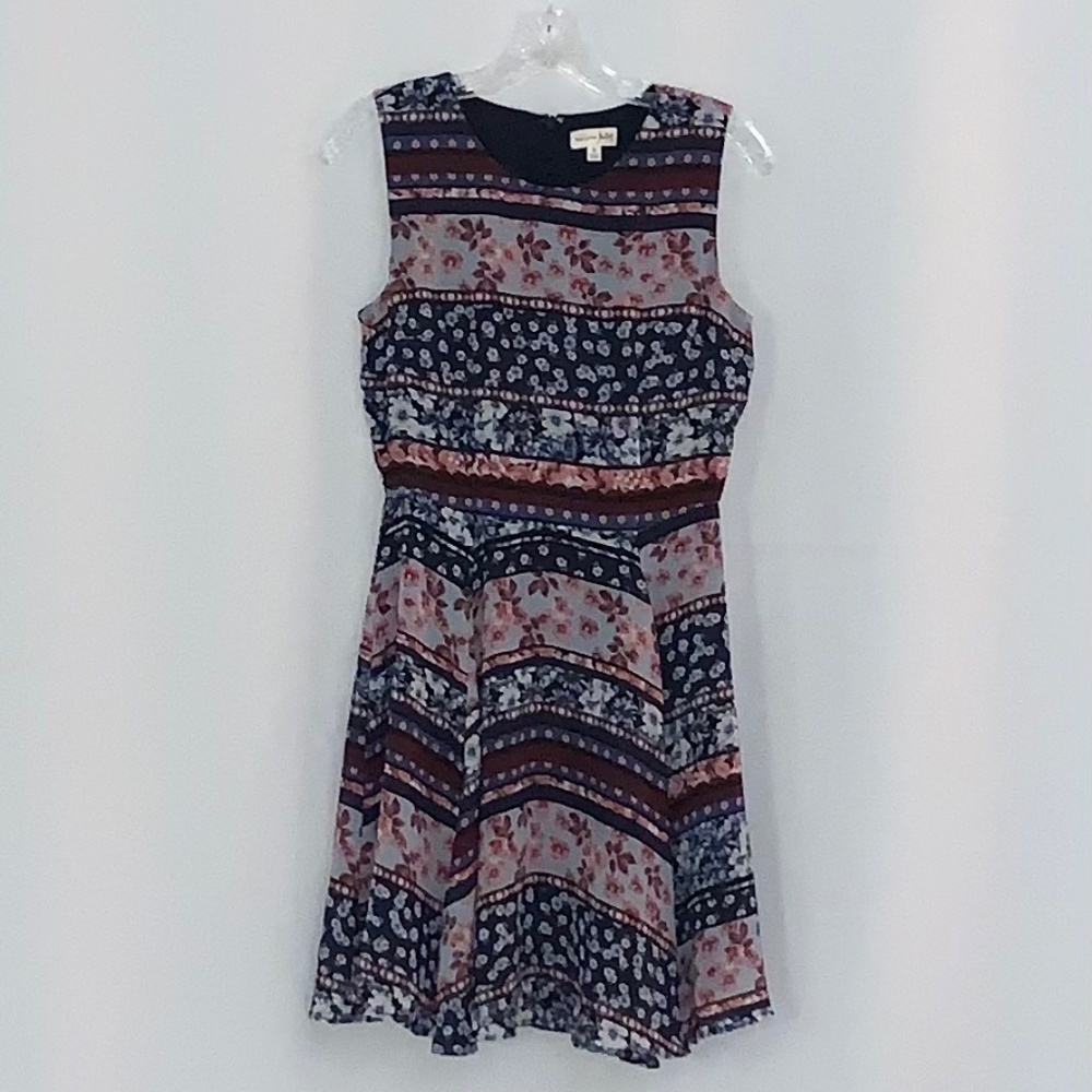 Maison Jules Floral Sleeveless Dress